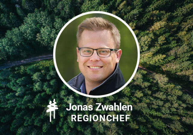 Säg hej till Jonas Zwahlen – regionchef på Rundvirke Skog