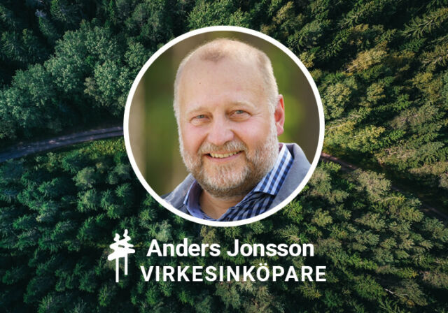 Säg hej till Anders Jonsson – virkesinköpare på Rundvirke Skog