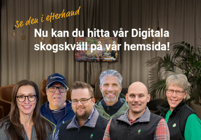 Missade du vår Digitala skogskväll 19 oktober?